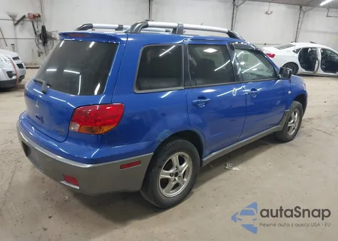 2004 Mitsubishi Outlander Ls из США, поврежденный, VIN JA4LZ31F54U006604